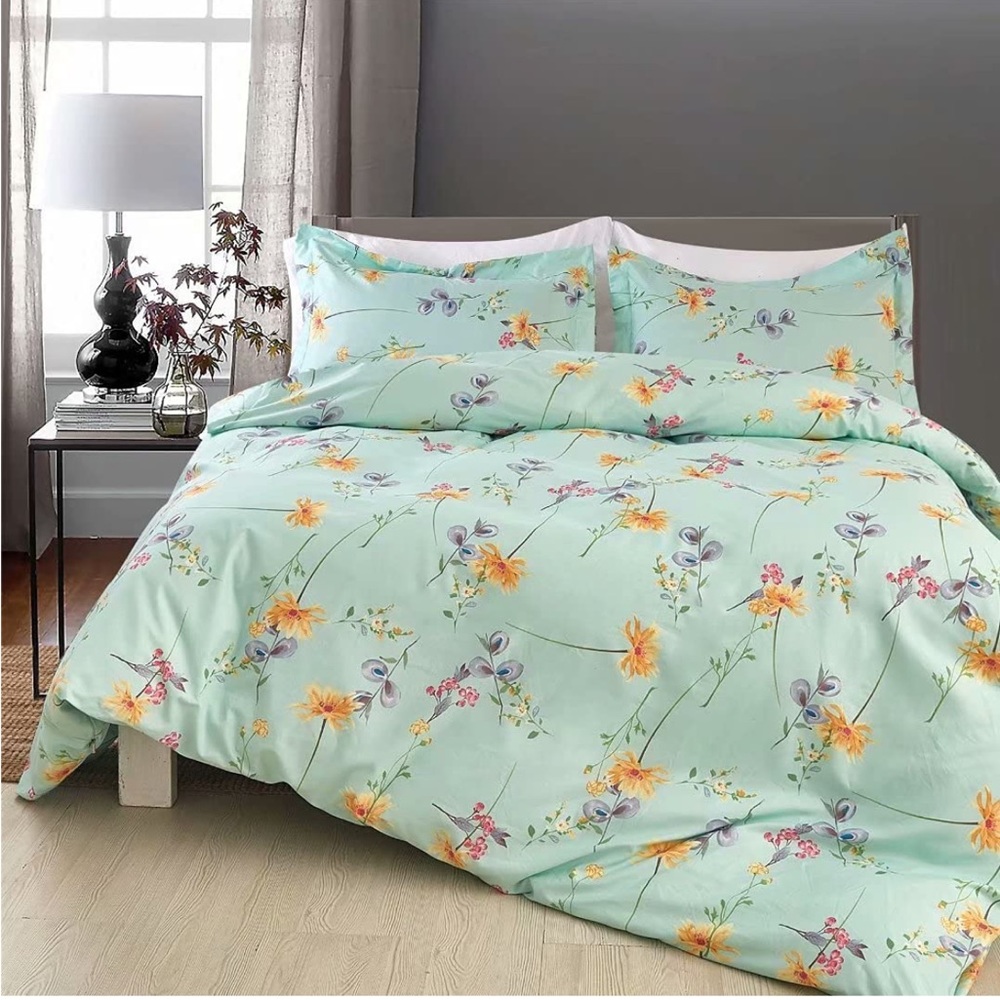 DUVET & 2 pillow shams for king size bed - Picture 3 of 7